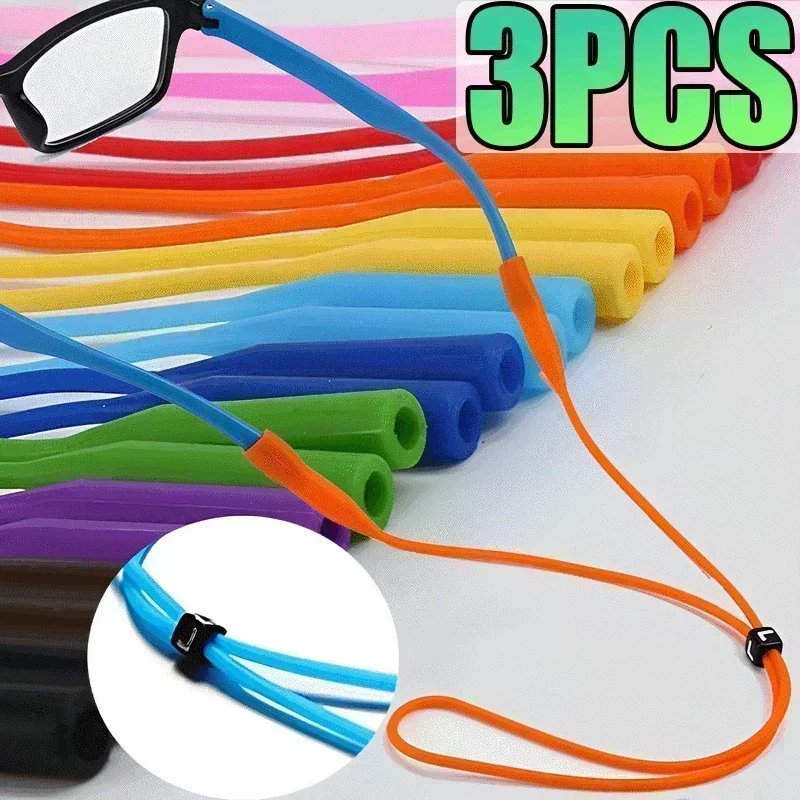 Sunglass Retainer Cord - 3/1 pz Colore Della Caramella Elastico