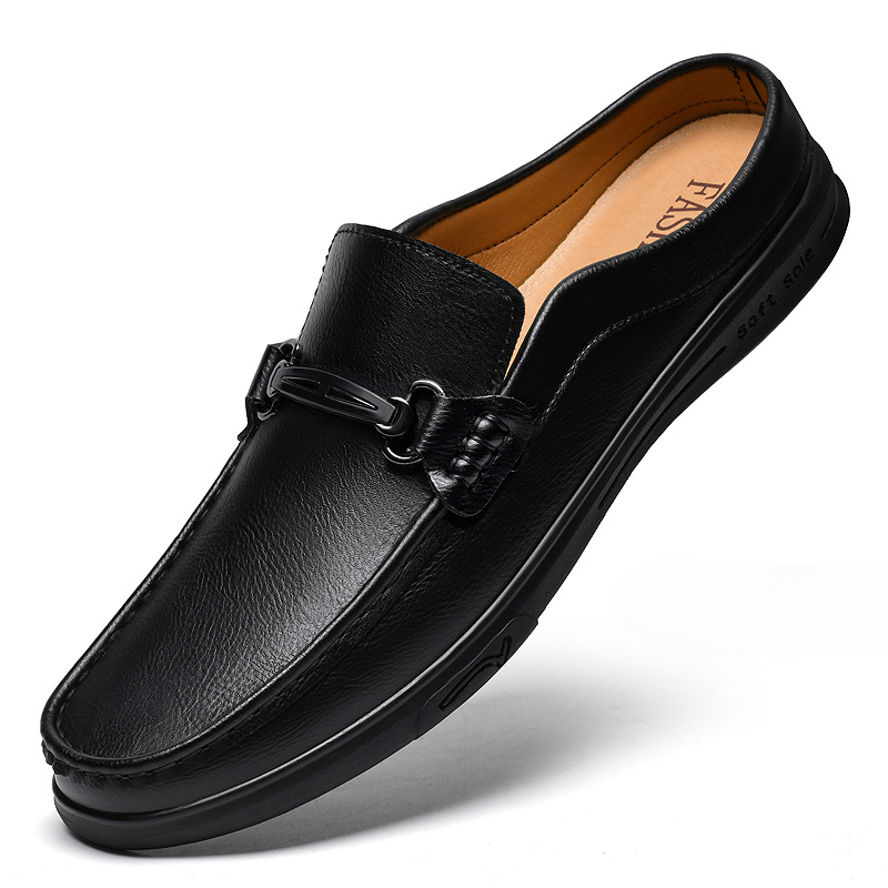 Flip Flop Leather Men - Mocassini da Uomo in Pelle Taglie