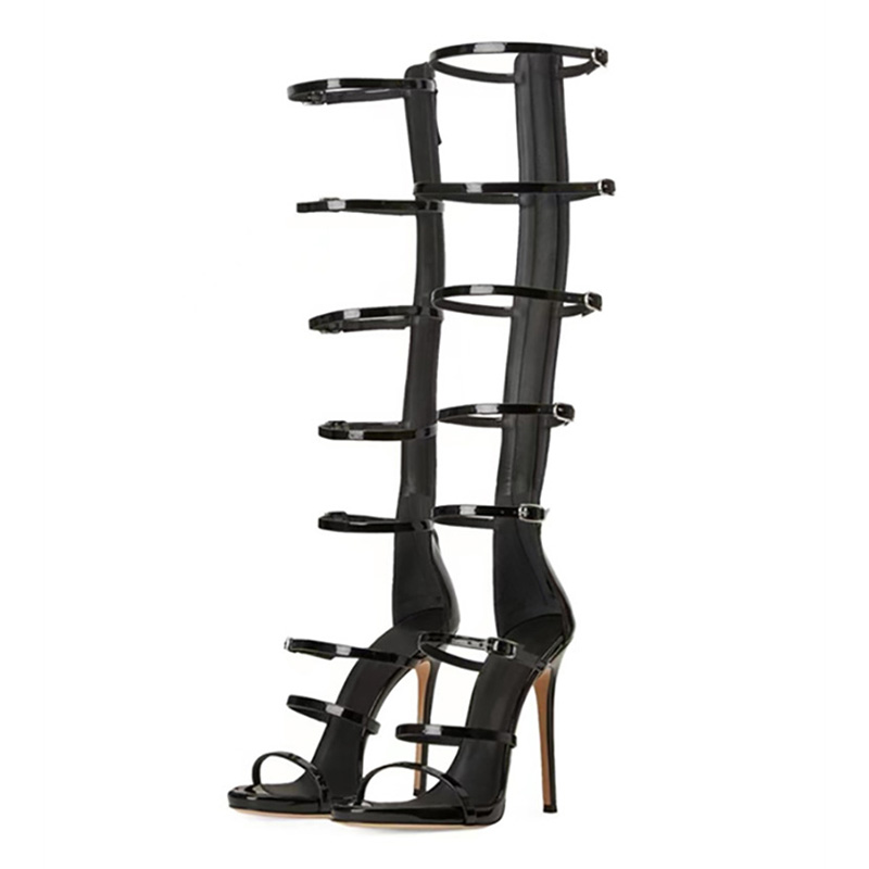 Casual Sandal Leather - Stivali Estivi da Donna Nuovi 2026