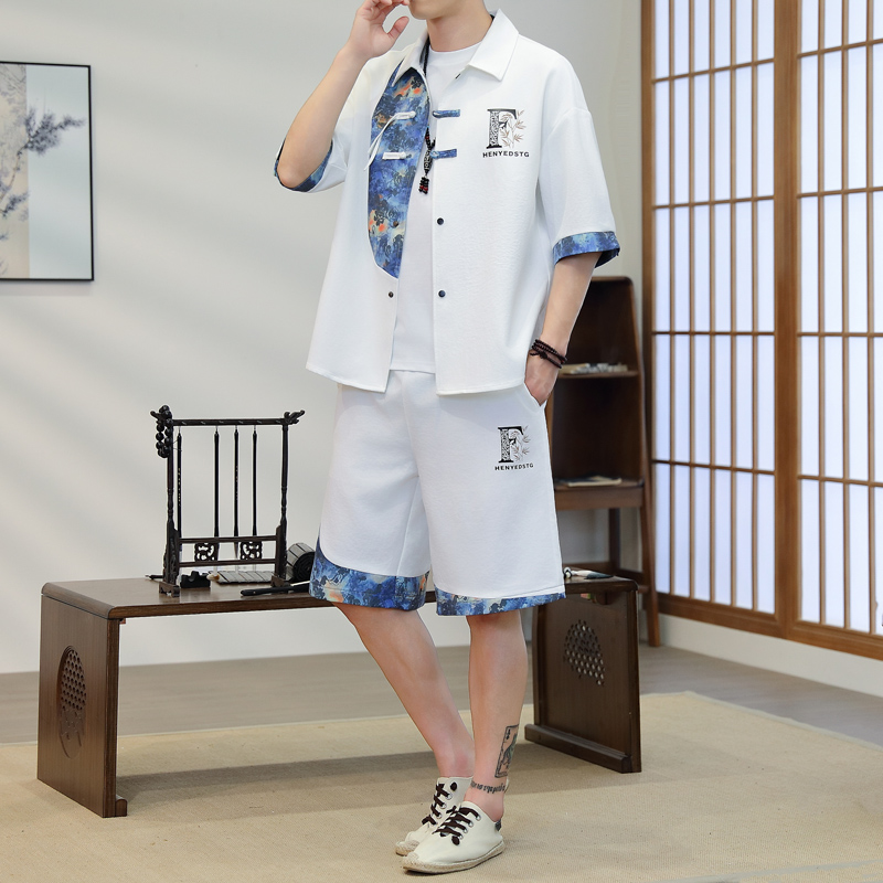 Resort Shirt Floral - Set Kimono Estivo da Uomo 2