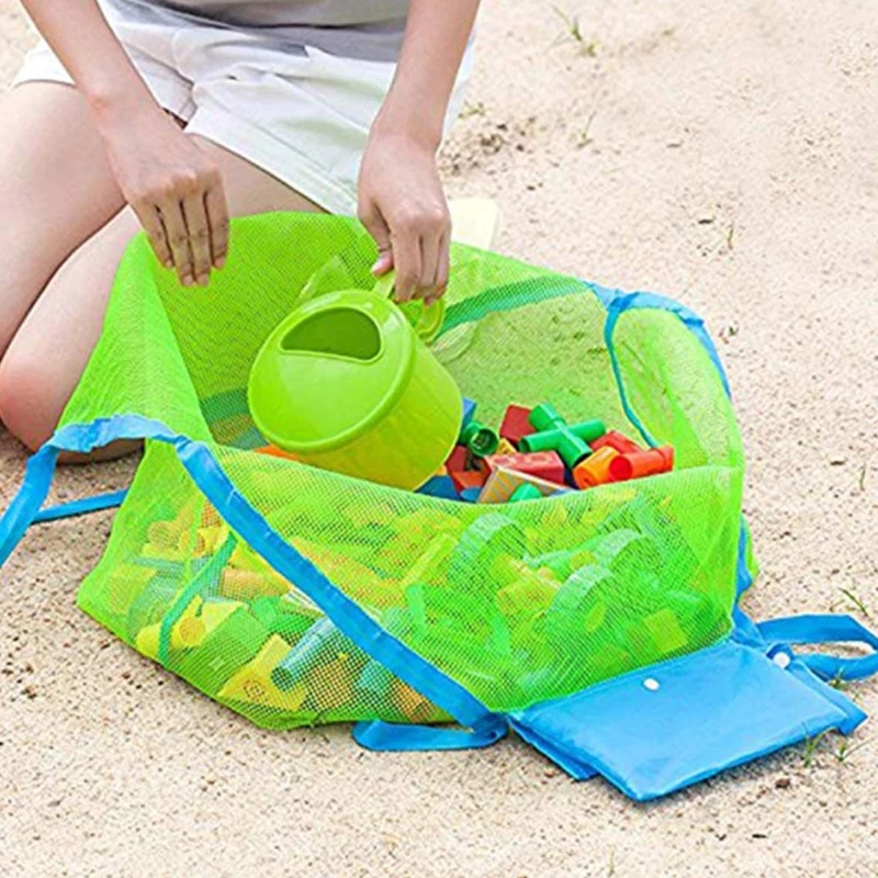 Beach Towel Large - Borsa a rete portatile per bambini,