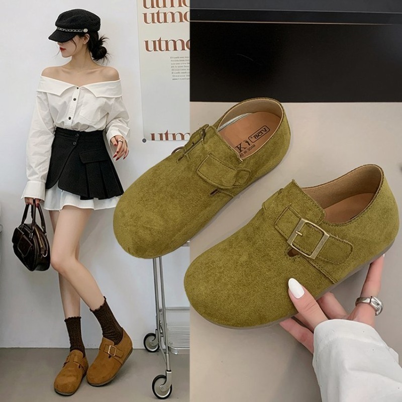 Espadrille Slip On - Scarpe da Donna in Camoscio con