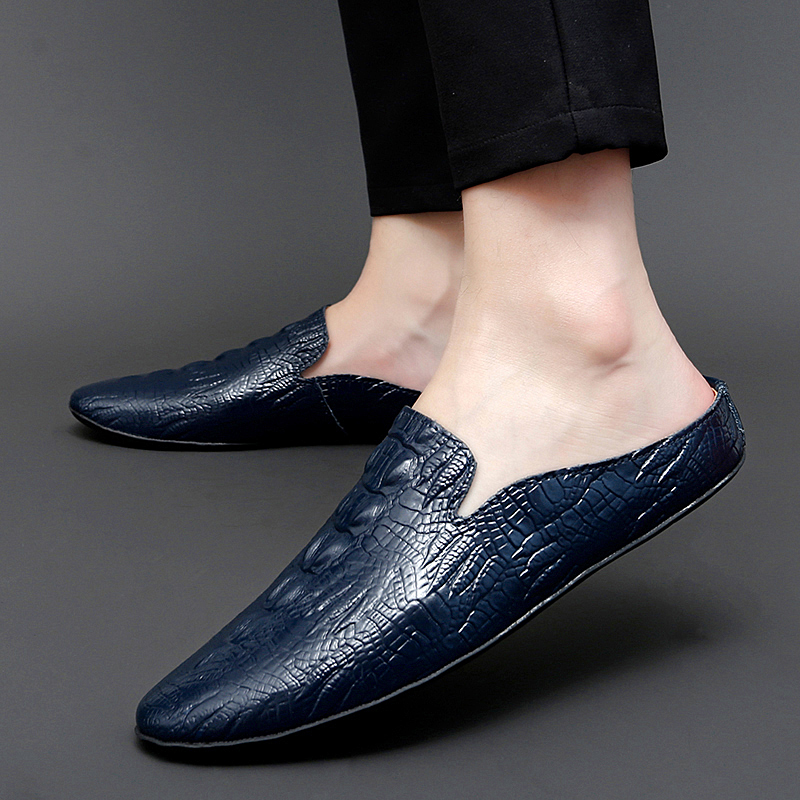 Moda modello coccodrillo uomo  - Flip Flop Leather Men recensione e prezzo