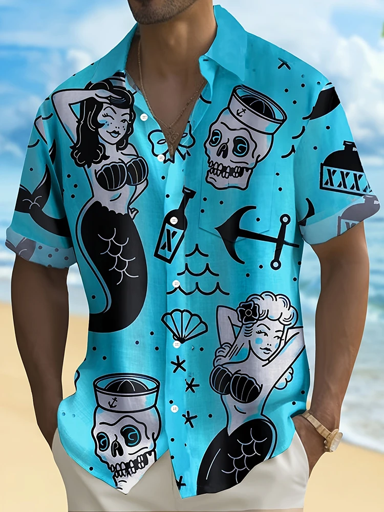 Camicia Estiva da Uomo Casual  - Resort Shirt Floral recensione e prezzo