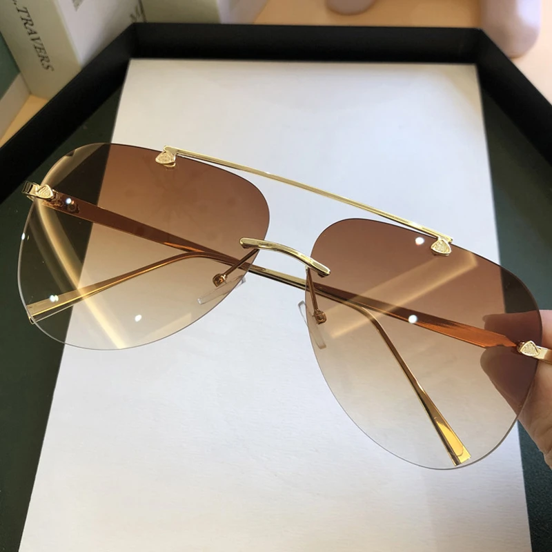 Occhiali da sole vintage senza - Sunglasses Aviator Polarized recensione e prezzo