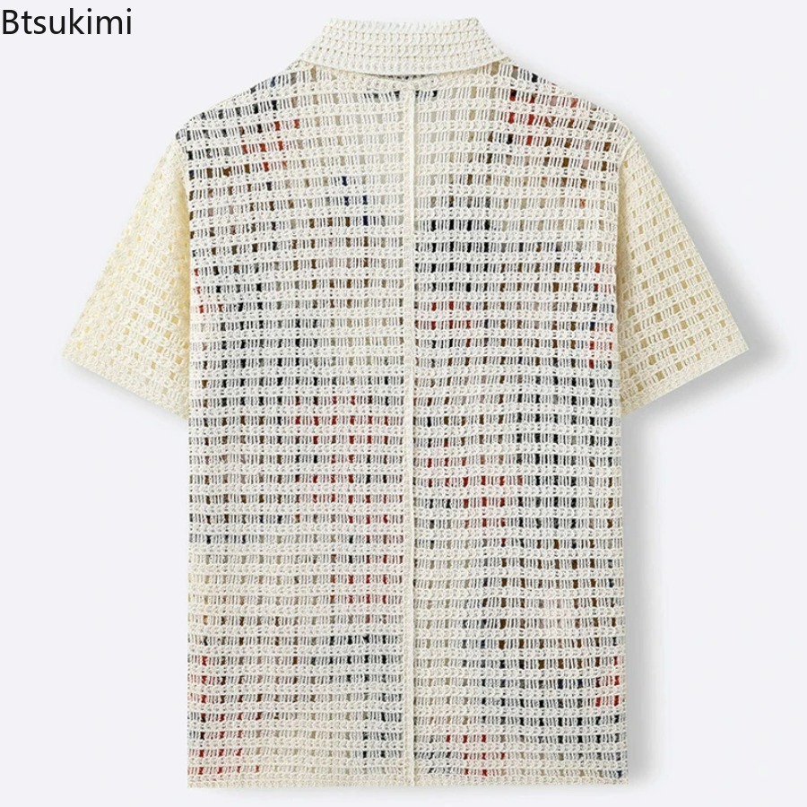 Polo da uomo retrò in maglia f - Shirt Camp Collar recensione e prezzo